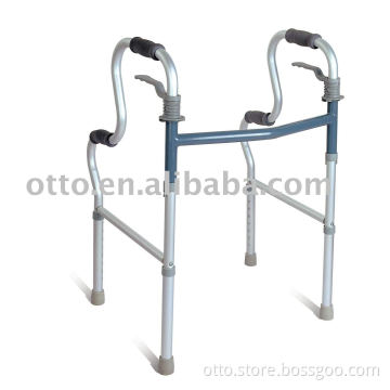 aluminum button set up walker